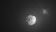 Astrônomos: colisão com asteroide teve impacto 'maior que o esperado' (Handout/ASI/NASA/AFP - 29.9.2022)